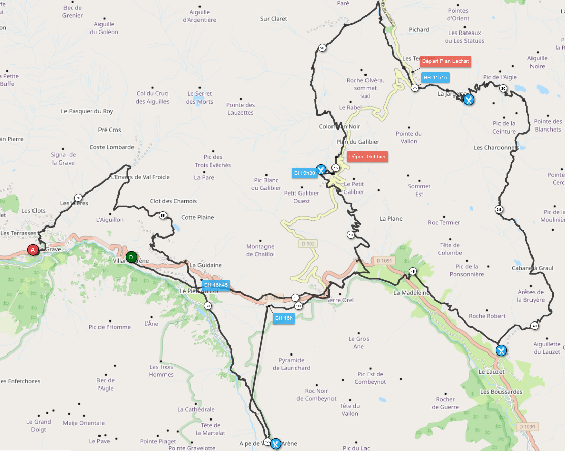 Galibier les cerces 2022 randos