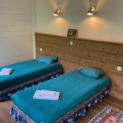 La grave hotel les alpes chambre